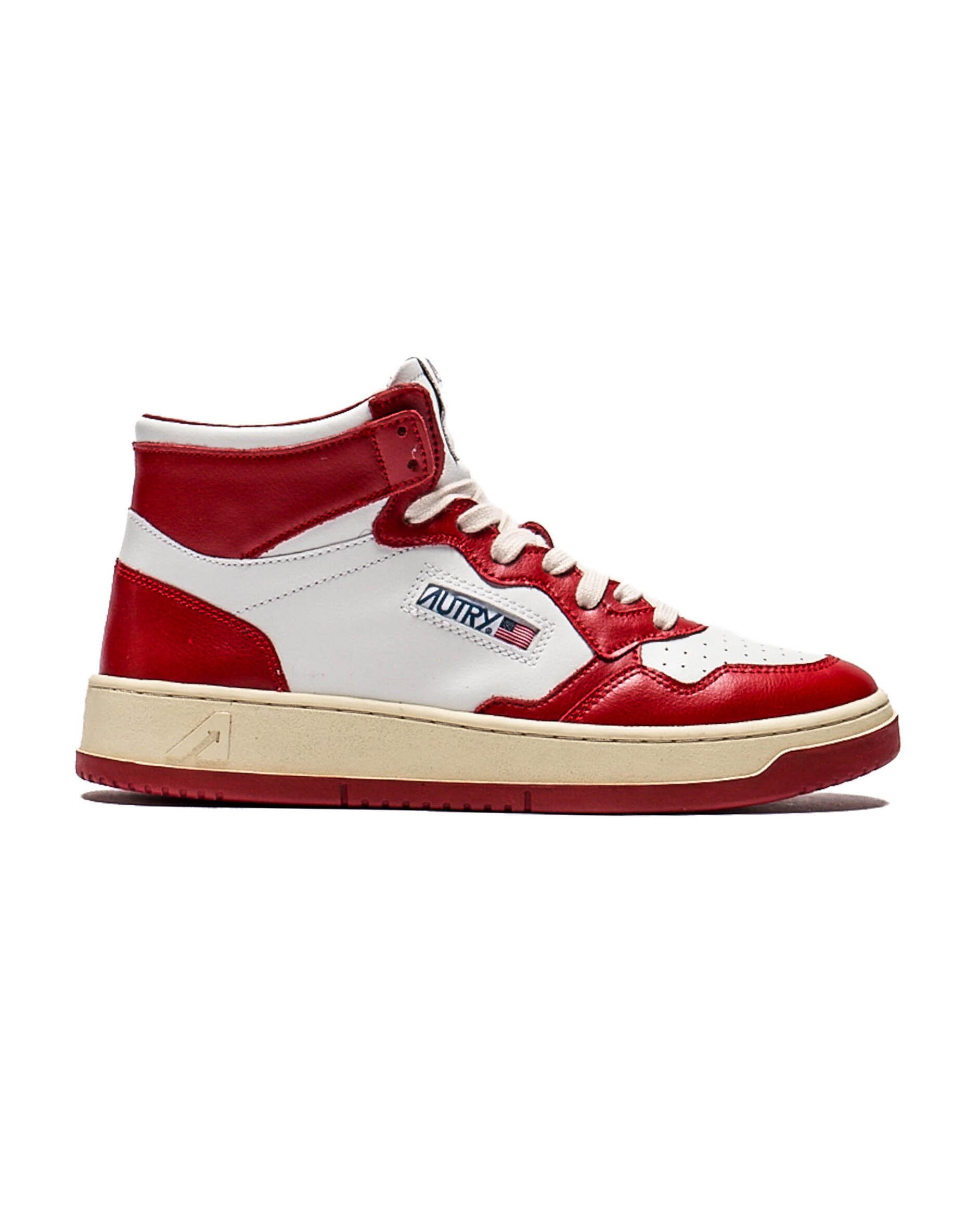 AUTRY AVLWMT04PLATINUMVIOLET 関税送料込 AUTRY MID MAN LEAT/LEAT WHT/BK